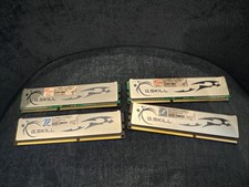 4x G.Skill 4GB DDR3-1333 PC3-10600 RAM Sticks 16GB Total - Tested Working
