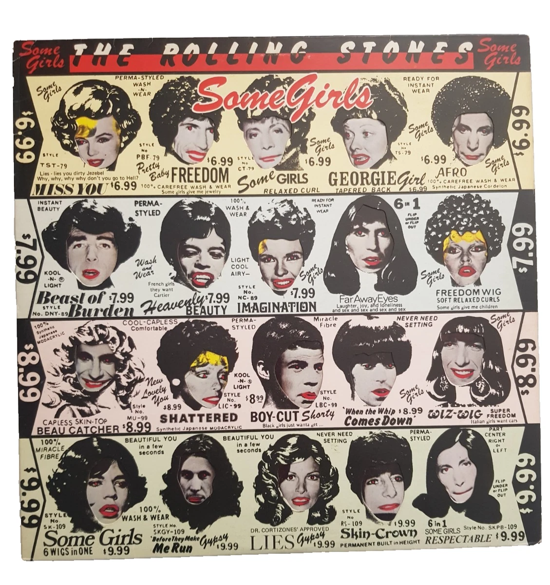 Rolling Stones Some Girls in Music Records for sale | eBay UK