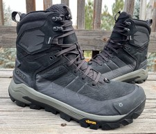 Oboz Bangtail Mid Men  s 13 Insulated B-DRY Winter Hiking Boots Black NO INSOLES