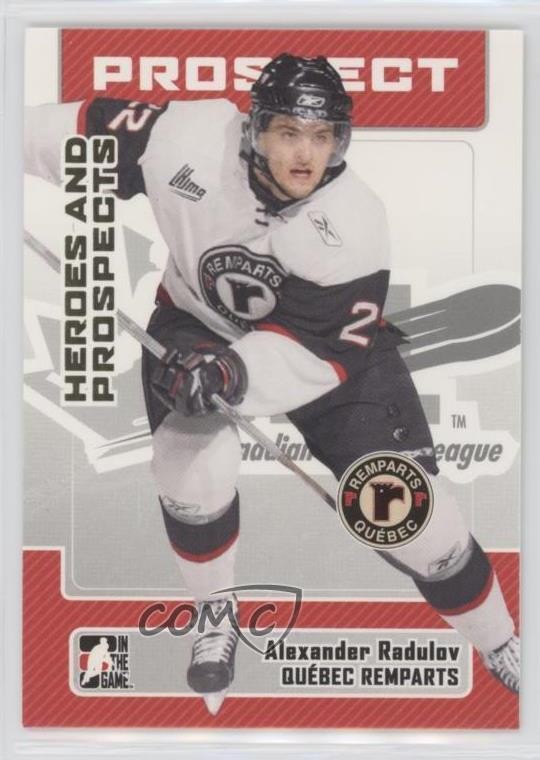 2006-07 ITG Heroes and Prospects Alexander Radulov #125 Rookie RC 0a4