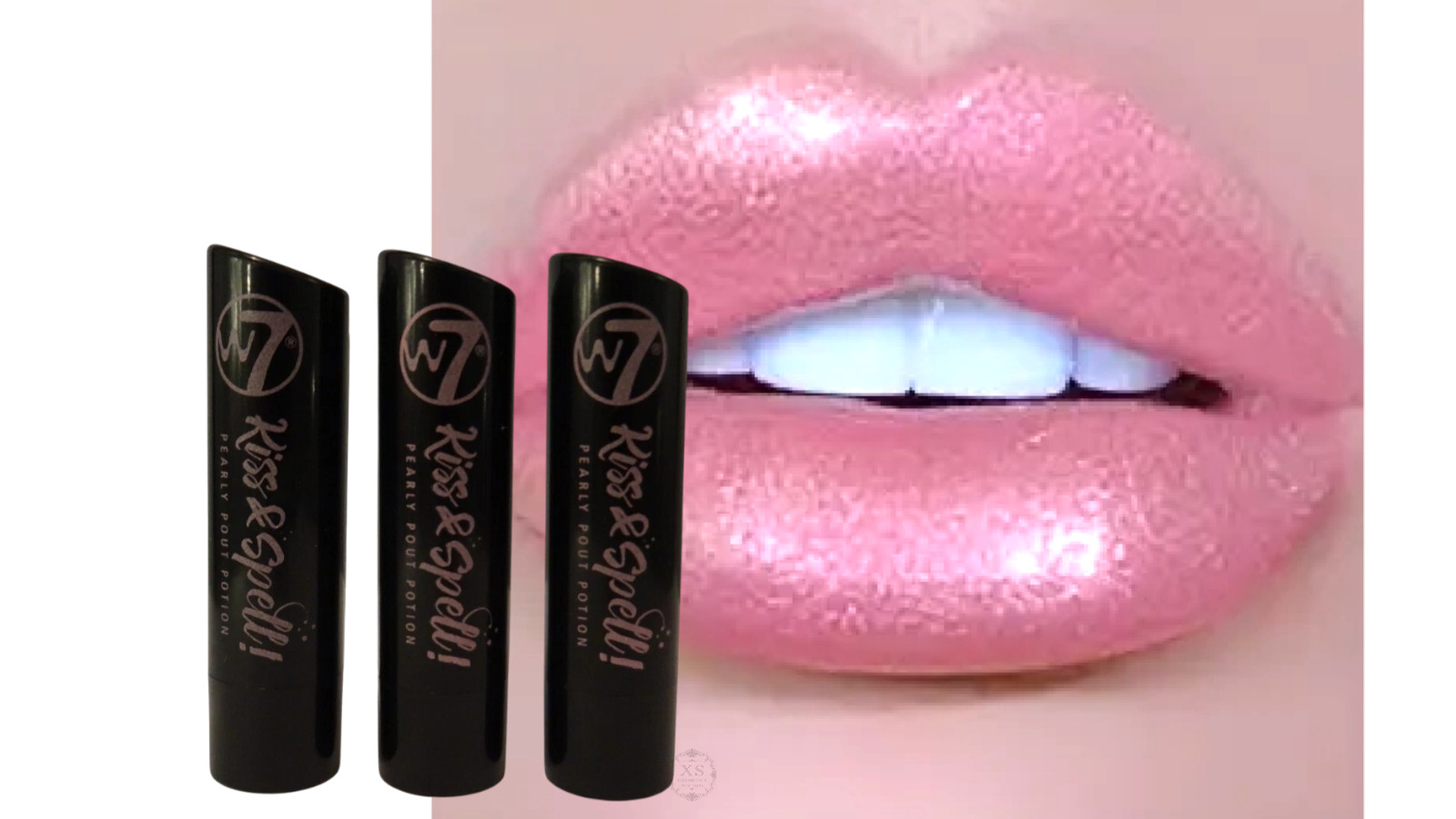 W7 ПОЦЕЛУЙ И ЗАКЛИНАНИЕ Жемчужное зелье для надутых губ обманутое 010 жидких унций ЛОТ ИЗ 3 шт 3990₽