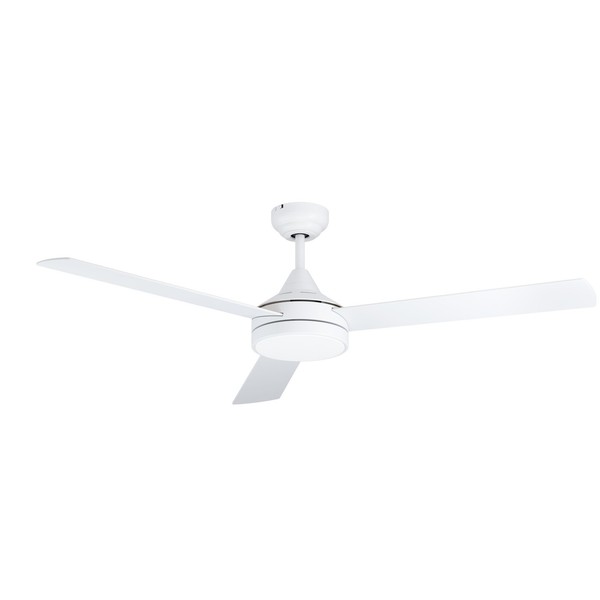 Deckenventilator Mit Licht Ventilator Mit Fernbedienung Timer Weiß Ø132Cm-image