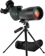 Cannocchiale Con Treppiede, 25-75X70 Telescopio Spotting Scope, FMC Ottica Bak4 
