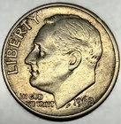 1962 - D Roosevelt Dime - Circulated Condition - 90% Silver - US Coin - 3975