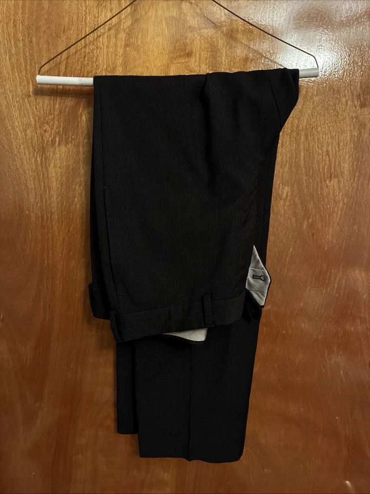 Chaqueta Traje Pronto Uomo Carbón Talla 36s, Pantalón Talla 30/30 Foto 4 de 4