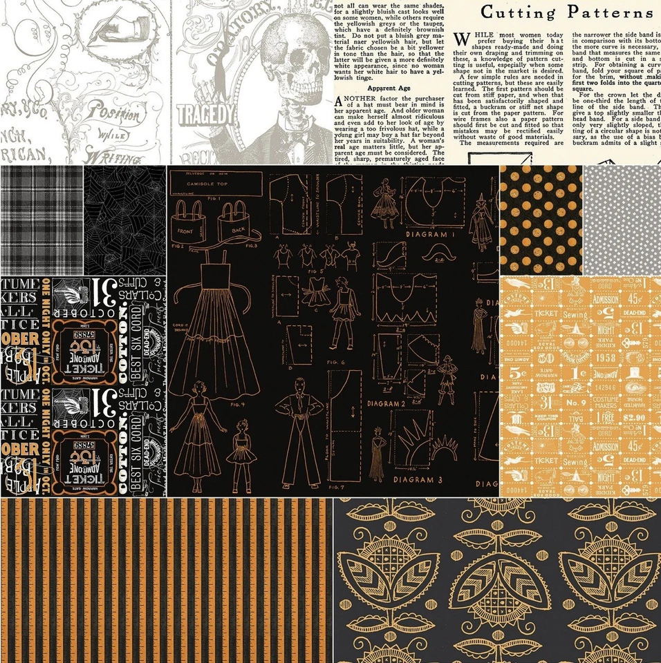 FQS Holiday FQ Club Julio 2025 COSTUME MAKER’S ACT 2 Petite FQ Paquete 12 piezas Foto 4 de 4