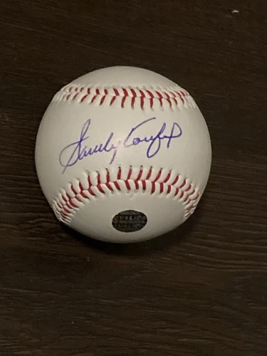 Sandy Koufax Autographed ” Signed” Baseball.HOF.  COA