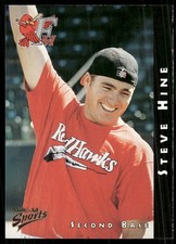 1998 Multi Ad Sports Fargo Moorhead RedHawks STEVE HINE RC MILFORD CONNECTICUT