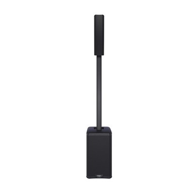QSC KC12-BK Column Line Array PA System with 12-Inch Subwoofer, Black