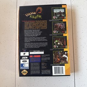 Corpse Killer (Sega 32X, 1994) 100% Complete CIB - Tested w/ tatoo