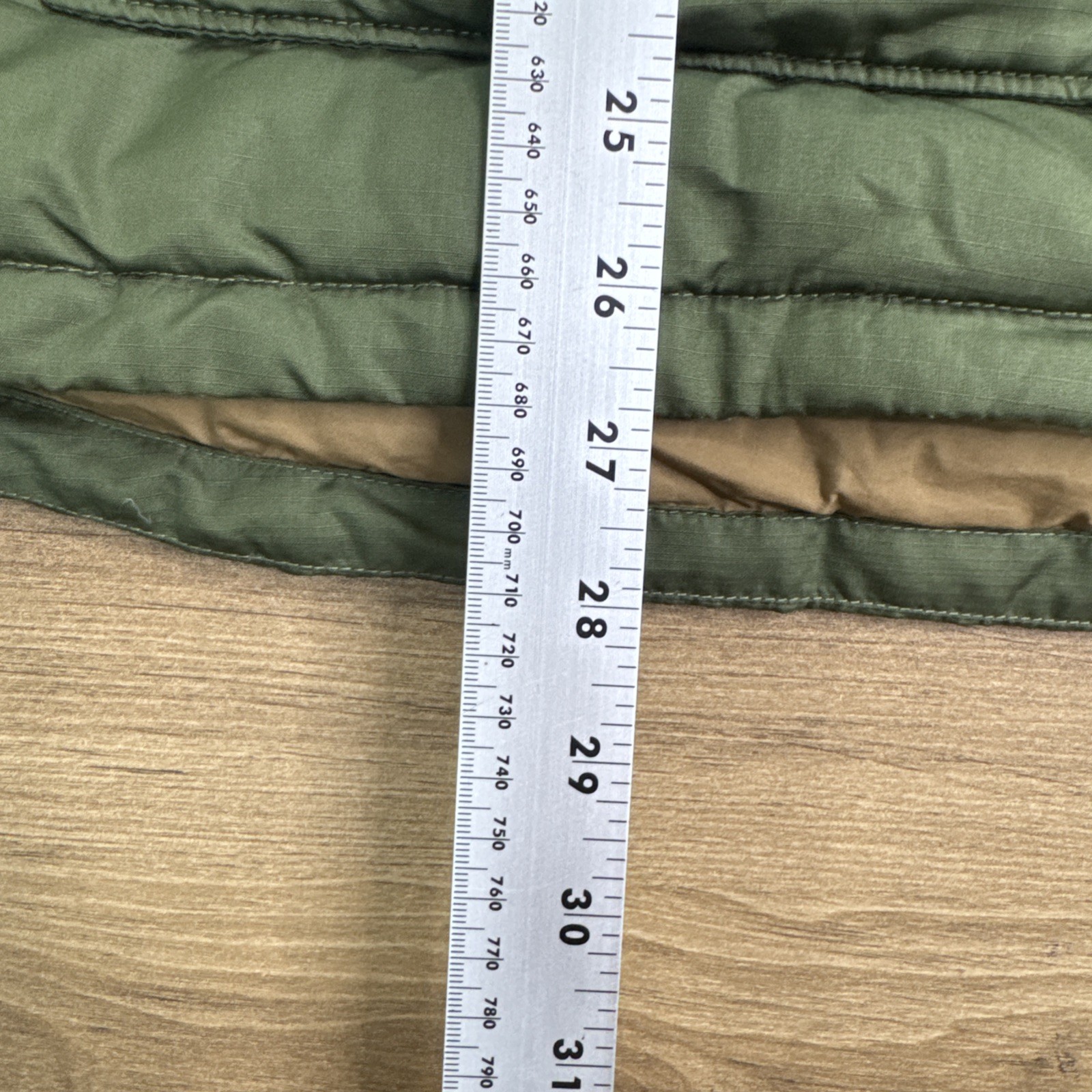 Patagonia Slingshot Down Puffer Vest Jacket Green Mens XL Rare thumbnail 6