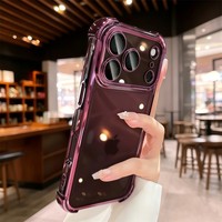Case For iPhone 17 16 15 14 13 12 Pro Max Air Shockproof Magnetic Silicone Cover