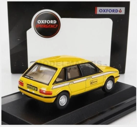 OXFORD-MODELS OXF76MST006 AUSTIN - MAESTRO AA SERVICE 1983 - YELLOW - 1/76 - Immagine 2 di 2