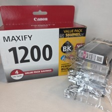 NEW GENUINE - CANON 1200XL COMBO Ink Cartridges - 9183B005 Sealed Bags