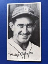 Top 10 Mickey Cochrane Baseball Cards 13