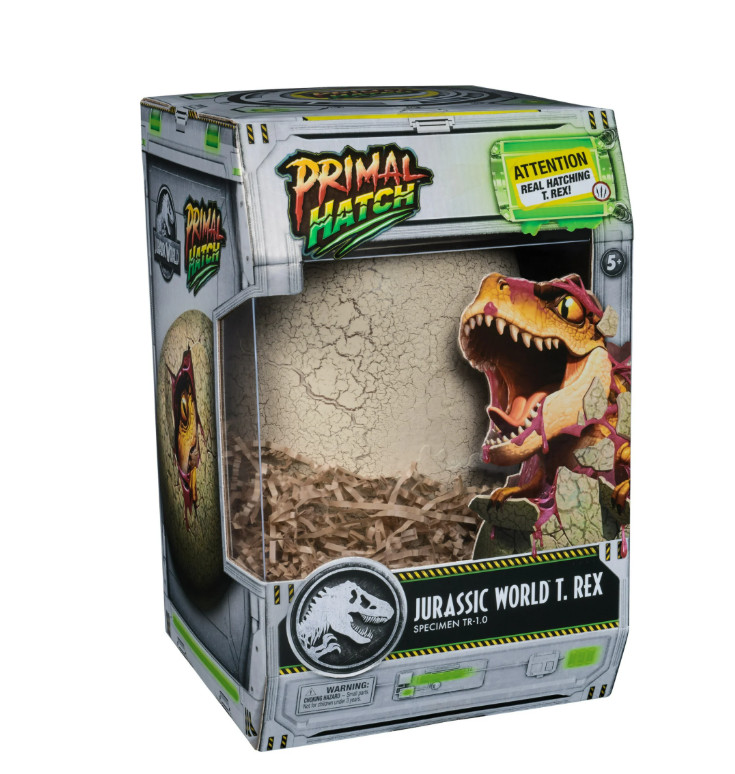 Jurassic World Primal Hatch T-Rex | New Interactive Hatching Dinosaur Egg Toy