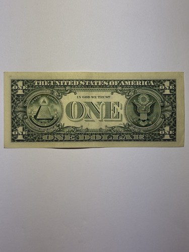 Birthday Note One Dollar Bill January 21 1980 01/21/1980 Fancy Serial Number $1 - Picture 10 of 10