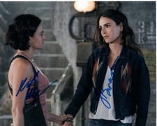 Foto firmada por Michelle Rodriguez y Jordana Brewster 8x10 Rápido y Furioso certificado de autenticidad