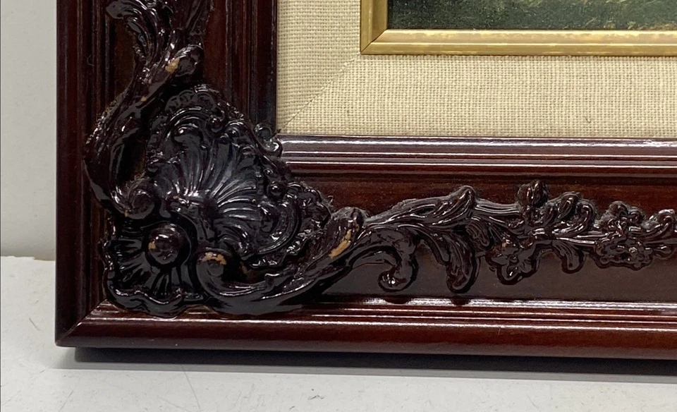 Glory of Morning Print by Thomas Kinkade 2000 Matted & Framed - Image 4 of 4