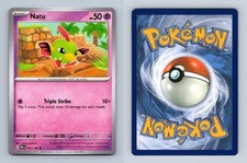 Natu #71/182 SV Paradox Rift 2023 Common Pokemon TCG Card