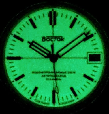 Vostok Amfibia Automatic Turist 14030V Full Lume / Amphibia