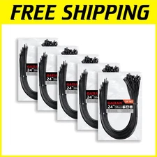 Long Zip Ties 24 inch 250 Pack Heavy Duty