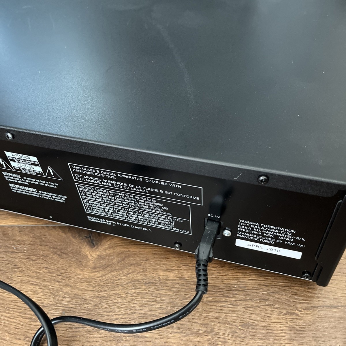 Yamaha Natural Sound Compact 5 Disc Changer CD-C600 with Remote | eBay