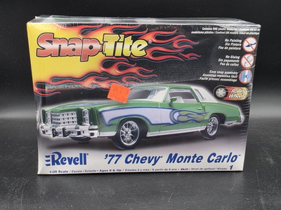 #ad Revell Snap Tite 1977 77 Chevy Monte Carlo Plastic Model Car Kit 1:25 Scale 1933 $89.95