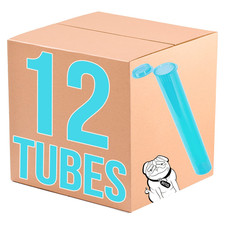  12 Pack Tubes  109 MM, Squeeze Top, Child Proof, Air-Tight Lid, Eco-Friendly
