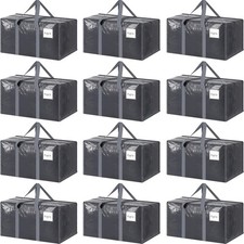 12 Pack Extra Heavy Duty Large Moving Bags wi...