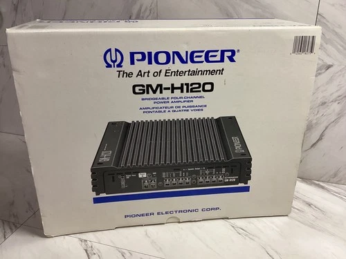 Pioneer GM-H120 Working Rare Car Stereo Amplifier