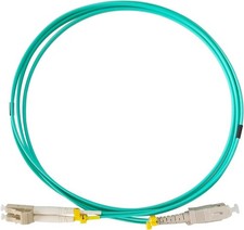 ZYHW OM3 Fiber LC to LC 2m, Lc to Lc Fiber Patch Cable OM3 10GB Multimode Duplex