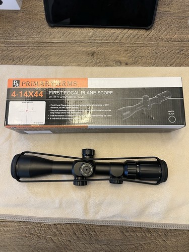 Primary Arms 4-14x44 First Focal Plane Scope With R-Grid 2B Reticle - Picture 2 of 22