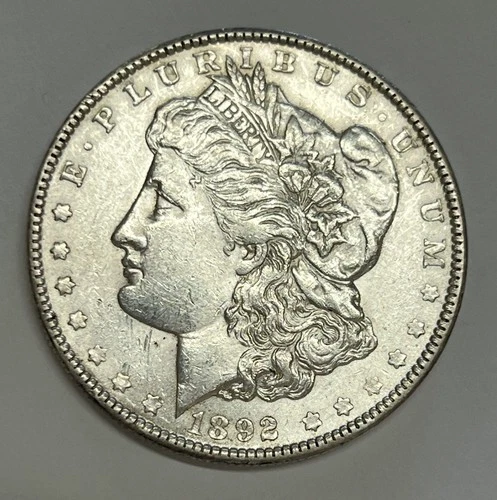 1892-O New Orleans Mint Morgan Silver Dollar About Uncirculated Condition