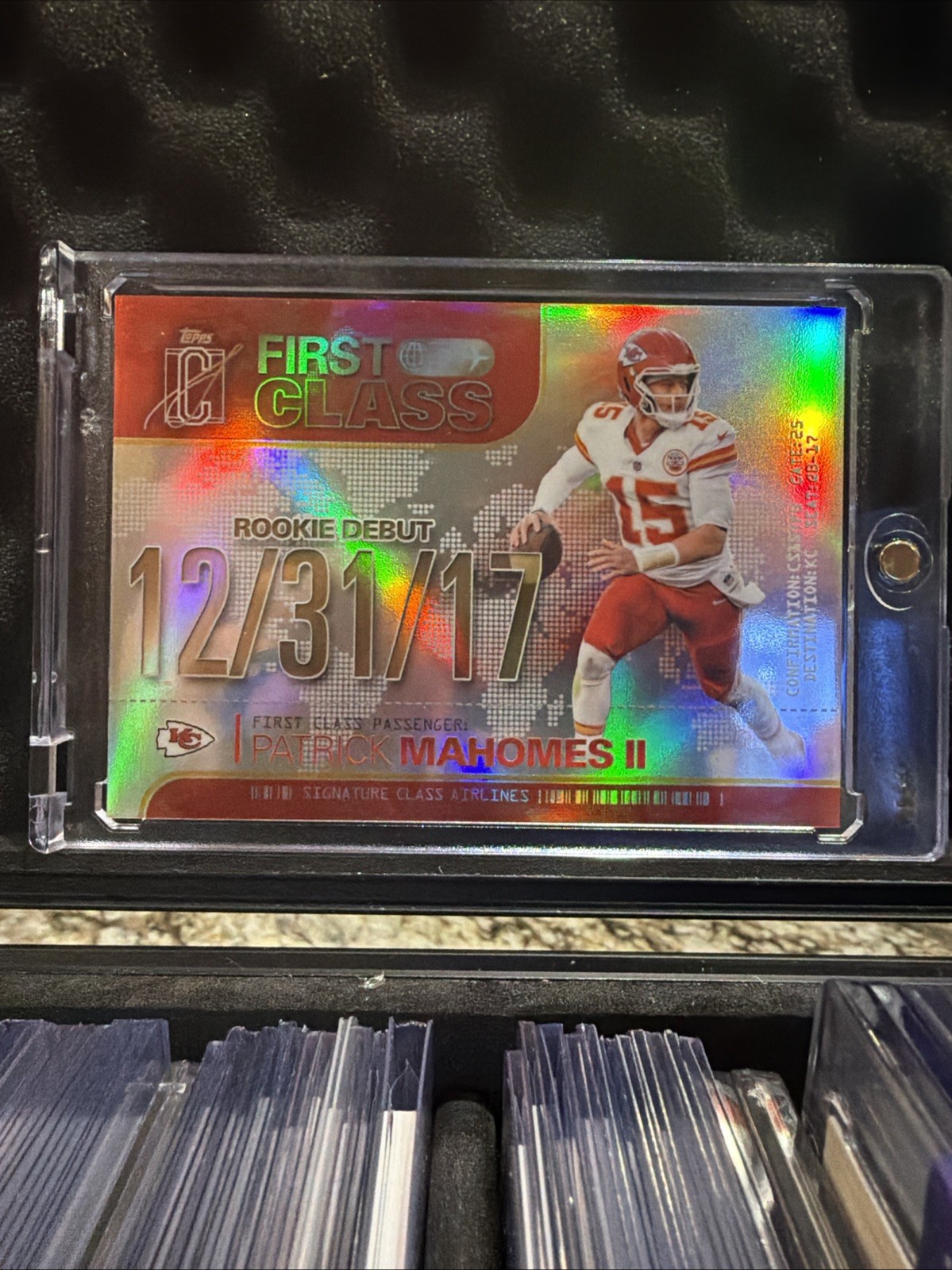 2025 Topps Signature Class Patrick Mahomes II #FC-6 First Class SSP CASE HIT🔥