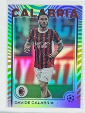24-25 Topps UEFA Club Competitions Davide Calabria New Chapter 24/36 AC Milan