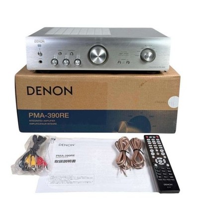 Denon PMA-390RE Integrated Amplifier Silver 2019 Model Remote Boxed Tested 17