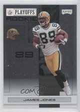 2007 Playoff NFL Playoffs Rookie Silver Metalized 136/249 James Jones #164 2a8