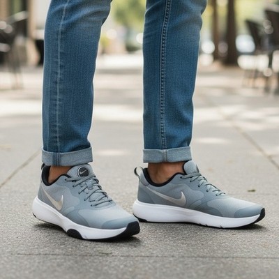 Nike City Rep TR Men s Training Shoes Gray White Size 13 DA1352-010 Running