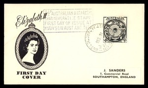 Mayfairstamps Australia FDC 1955 Map Aust Antarctic Exped Queen First Day Cover
