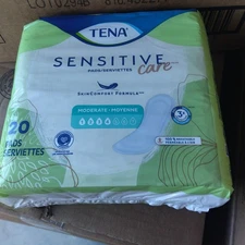 (6)  X 20 Tena Sensitive Care Moderate #4 NEW