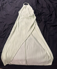 Formal Dress, Backless, Long, Size Medium, Brand New W/ Tag, Slit Dress Green