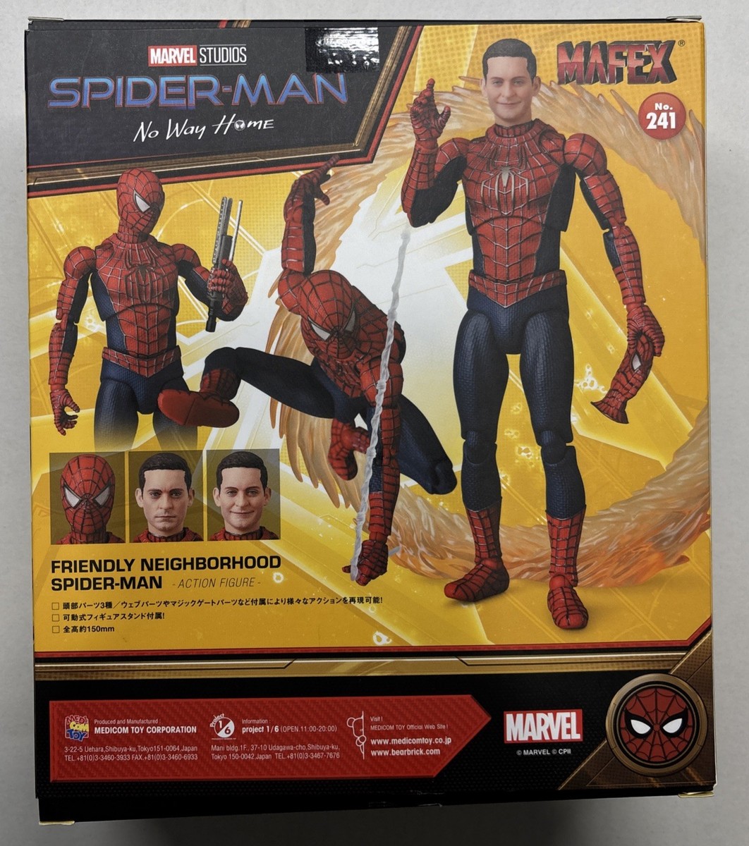 Mafex Spider-Man No Way Home Friendly Neighborhood Spider-Man 241