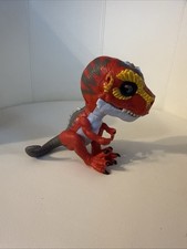 WowWee Fingerlings Untamed T-Rex Ripsaw Red Interactive Dinosaur Toy w/sound