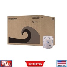 Boardwalk 2-Ply Toilet Tissue, Septic Safe, White, 400 Sheets/Roll, 96 Rolls/Car