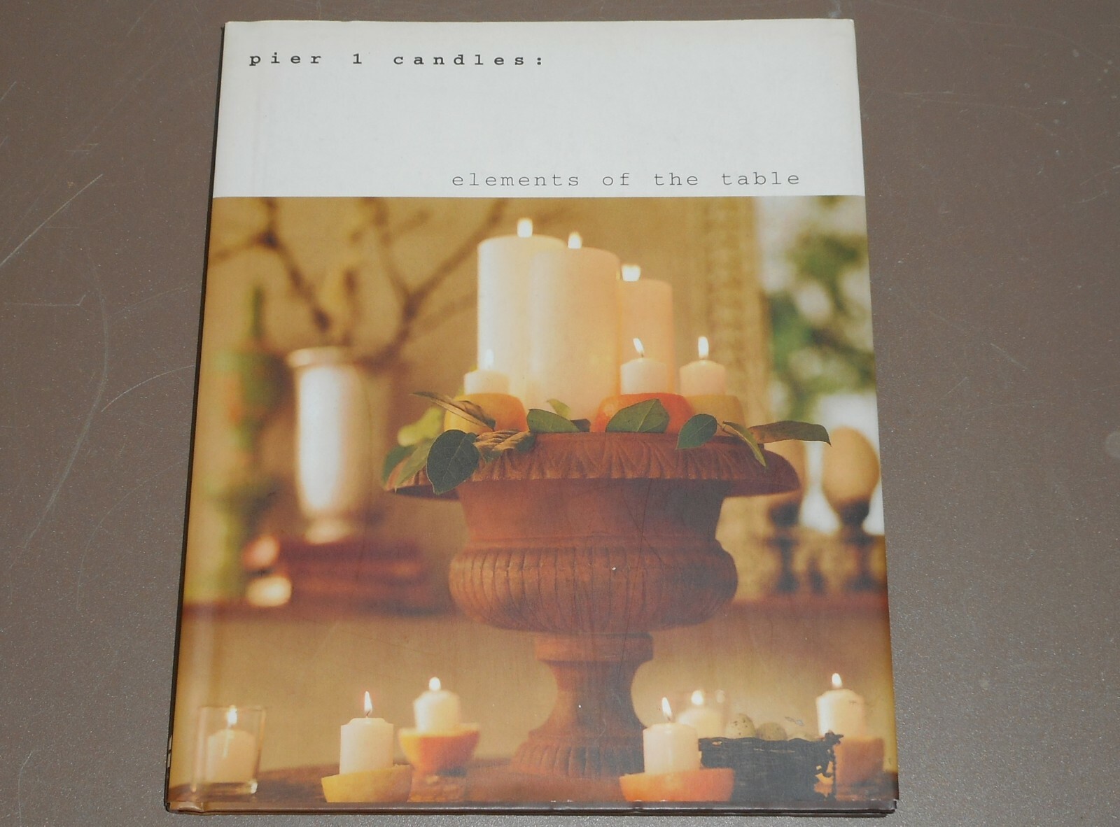 Sara Slavin 1996 Hardcover Candles Elements of the Table-image