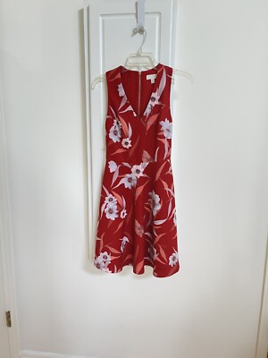 Ted Baker Enyaa floral print skater mini dress | eBay