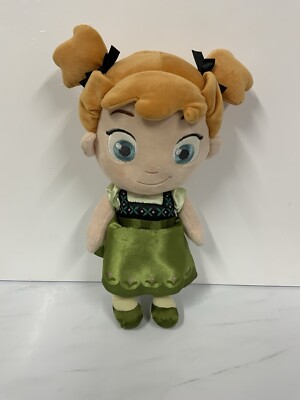 Anna Puppe Stofftier Disney Store Frozen Animator Plüsch Kleinkind 12 Zoll süß