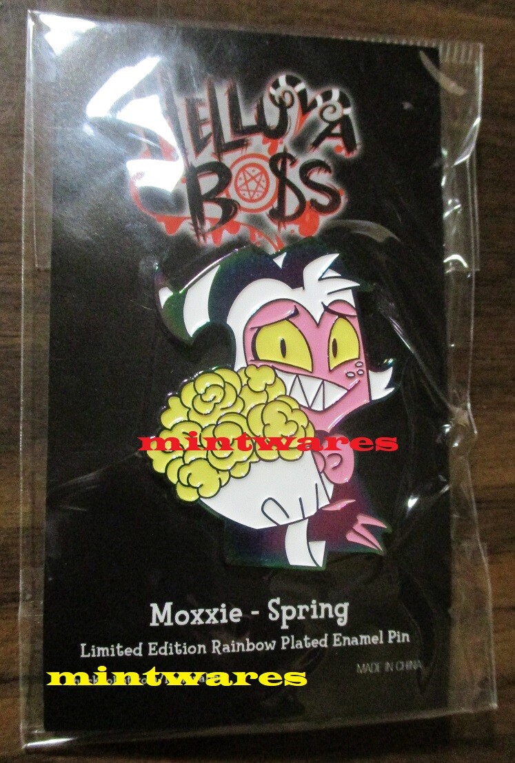 Helluva Boss Hazbin Hotel Rainbow Limited Edition Pin [Select Name