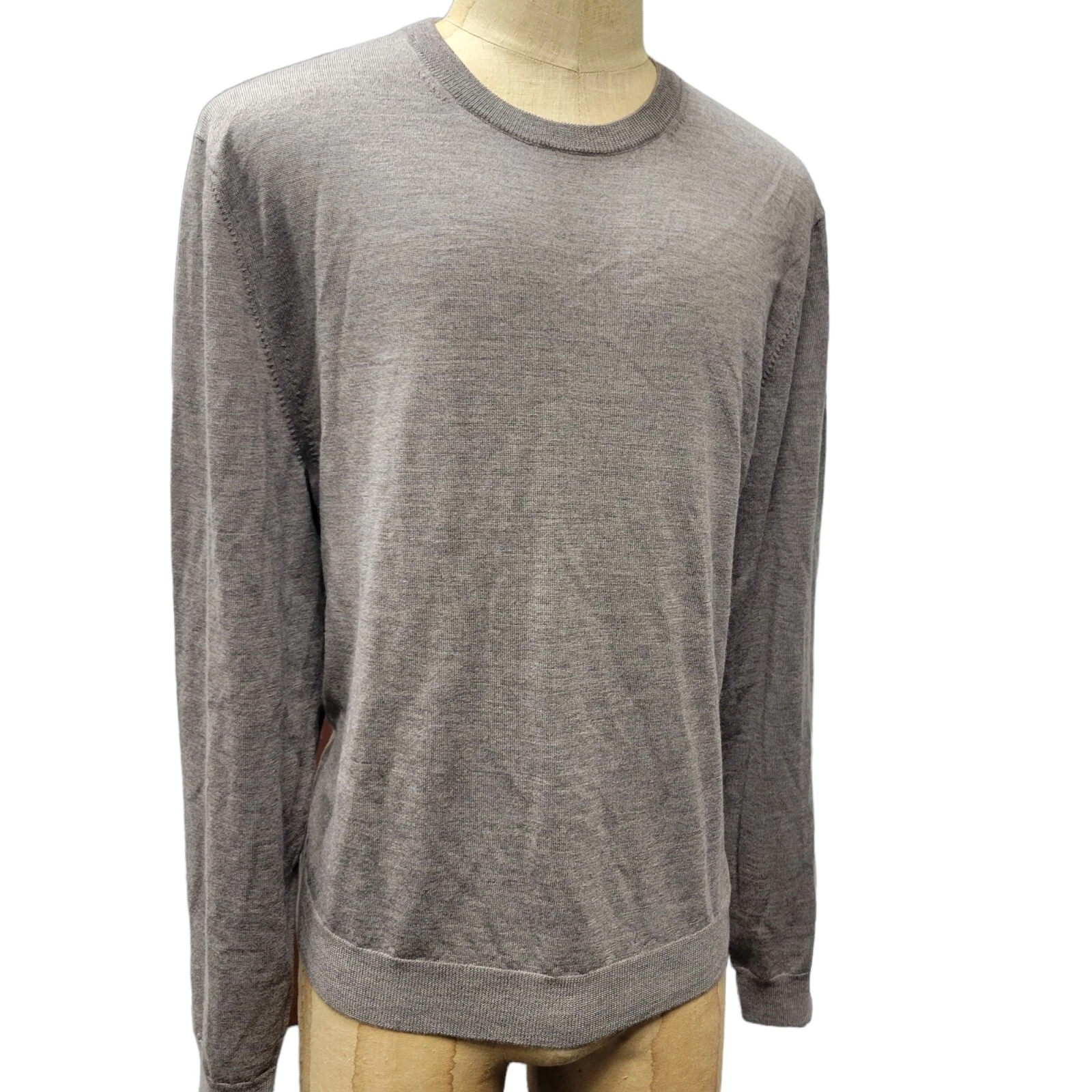 Men's Bloomingdale's 100% Merino Wool Crewneck Sweater. Size XXL. NWT $88.